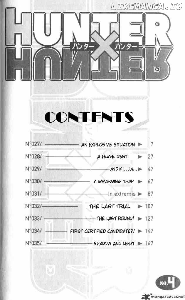Hunter x Hunter, Chapter 27 image 01